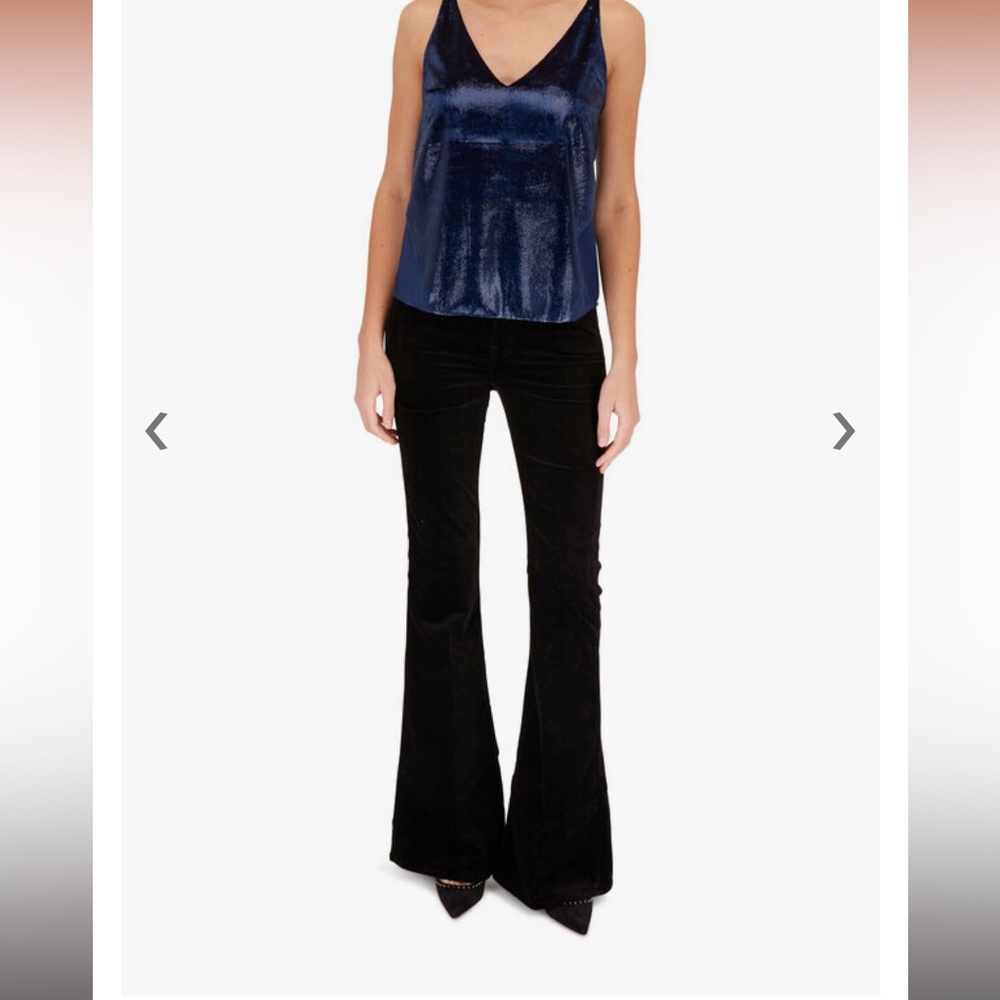 I Brand Black Corduroy Bell Bottoms